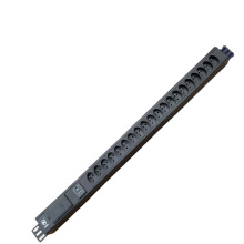 Power distribution unit french type 16a 32a PDU factory 1.5U  power strip with surge protection